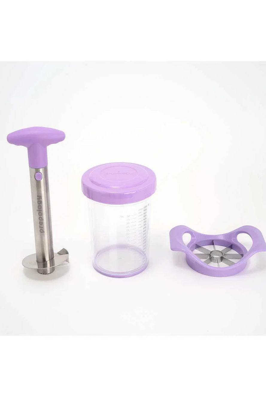 Prepology Fruit Corer and Slicer w/ Strorage Container